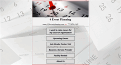 Desktop Screenshot of 4eventplanning.com